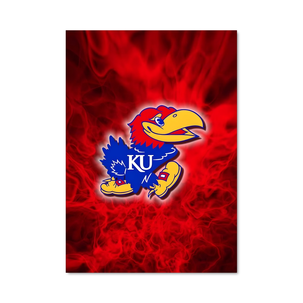Poster Rock Chalk Jayhawk – affiche Basketball